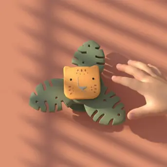 Tiger Spinner Bébé | Jouet Sensoriel Motricité
