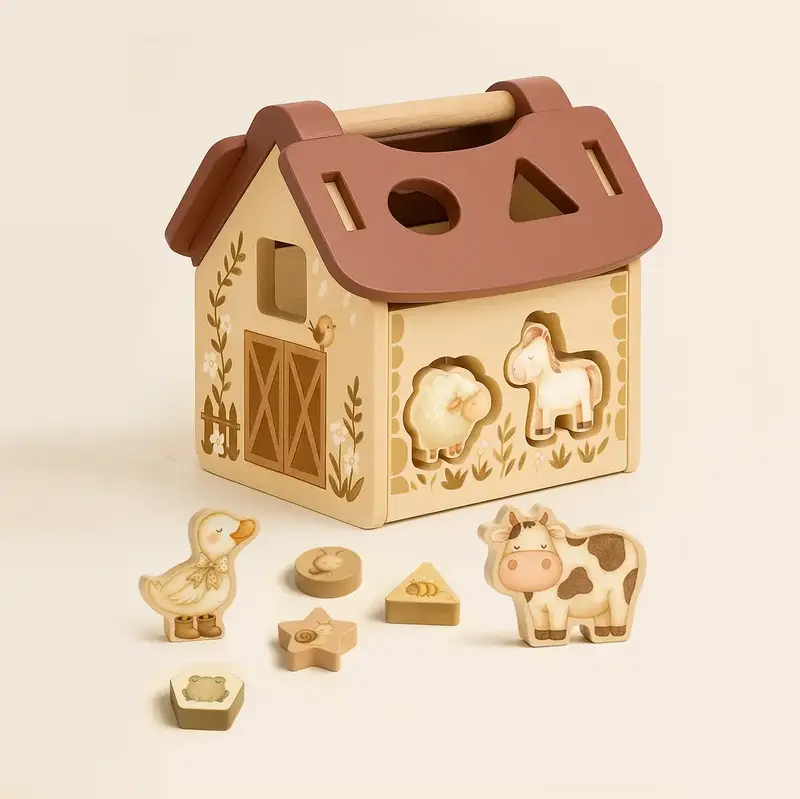 Tiny Barn - Mon puzzle éducatif - Mrs. Ertha
