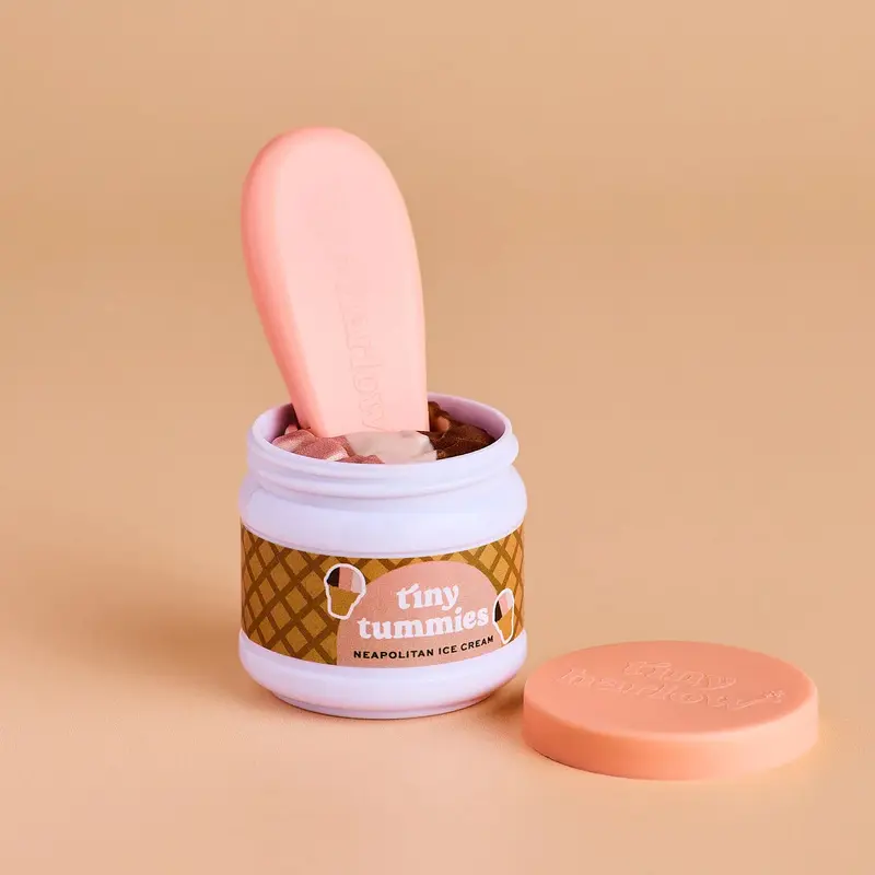 Tiny Harlow Tiny Tummies – Petit pot magique pour poupée glace à l'italienne
