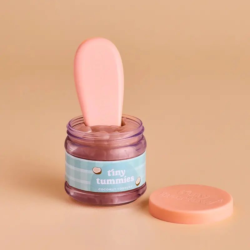 Tiny Harlow Tiny Tummies – Petit pot magique pour poupée noix de coco
