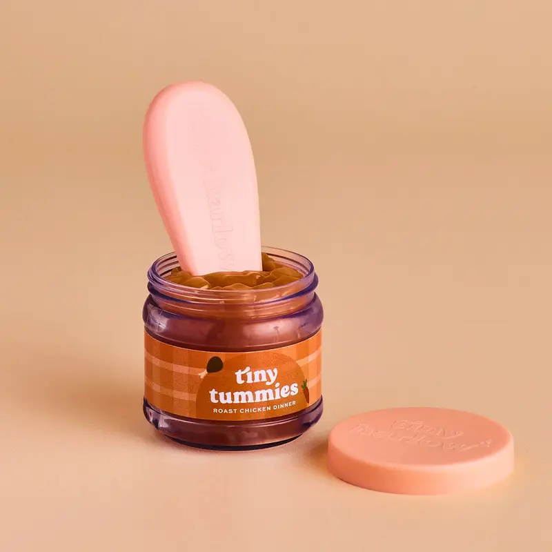 Tiny Harlow Tiny Tummies – Petit pot magique pour poupée poulet rôtit