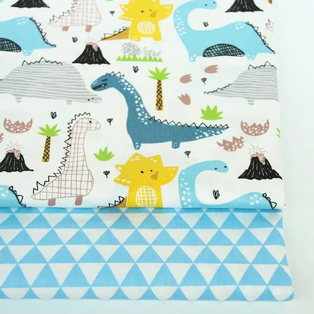 Tissus Dinosaure <br> Les petits dinos