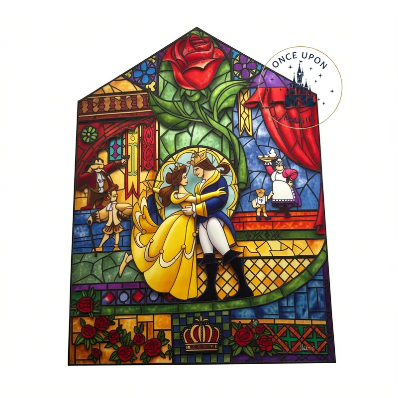 Toile « Our Fairytale » La Belle et la Bête – Disneyland Paris