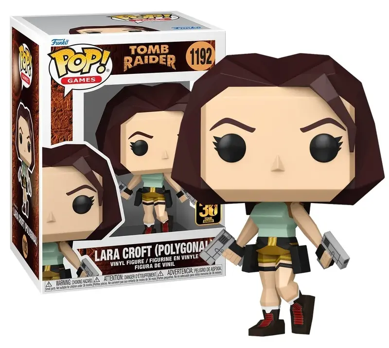 TOMB RAIDER - POP Games N° 1192 - Lara Croft (Polygon)