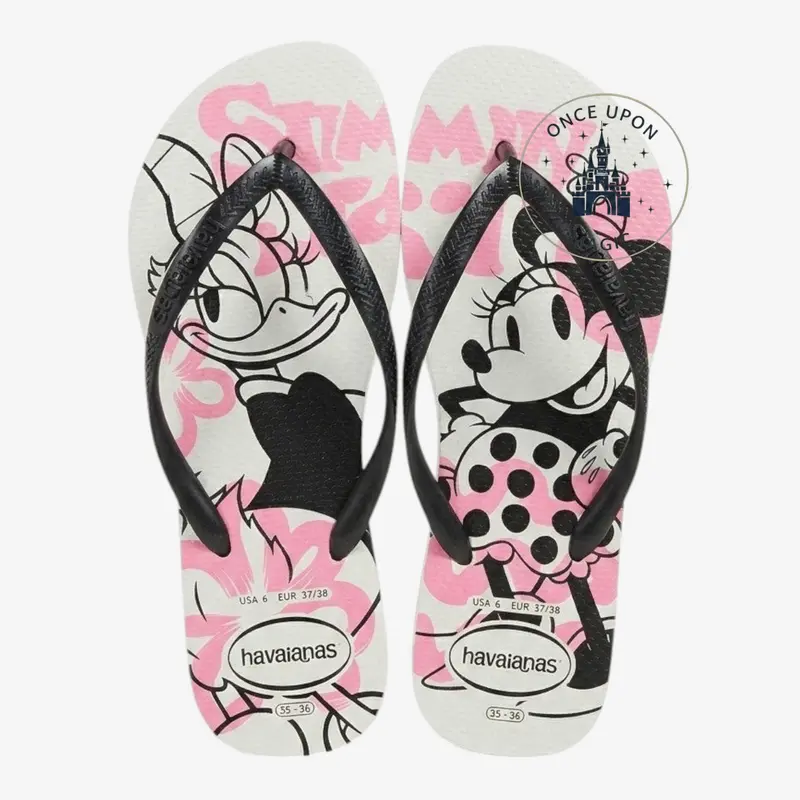 Tongs Havaianas – Minnie Mouse & Daisy Duck – Disney – Disneyland Paris