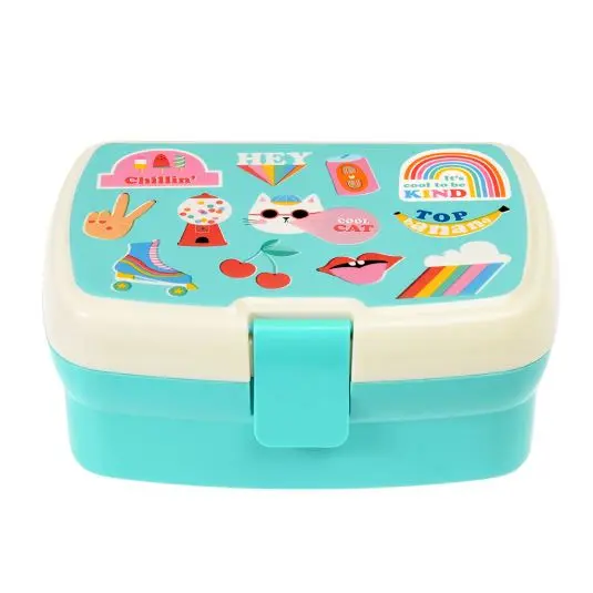 Top Banana Lunch box avec plateau - REX London