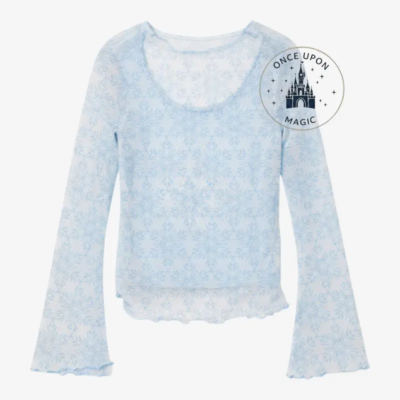 Top Manches Longues Flocons Elsa – Her Universe – Disney Bound
