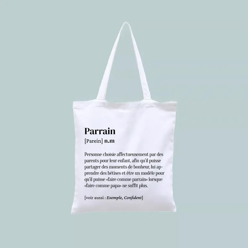 Totebag définition - Parrain - Family Impact Stories