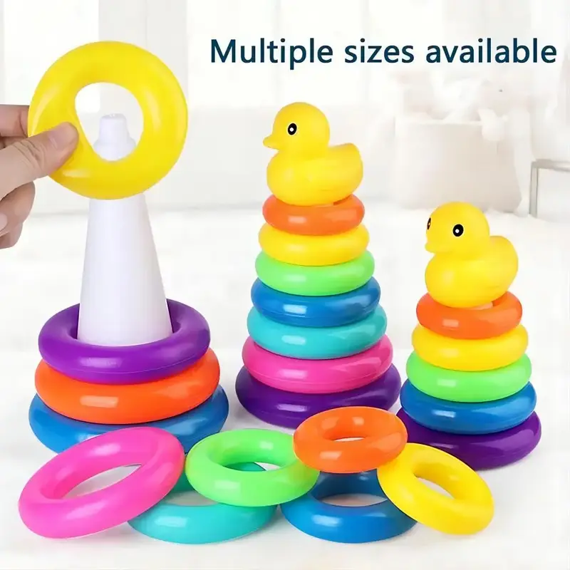 Tour à billes Montessori bébé - jeu éducatif empilable toboggan 1-3 ans