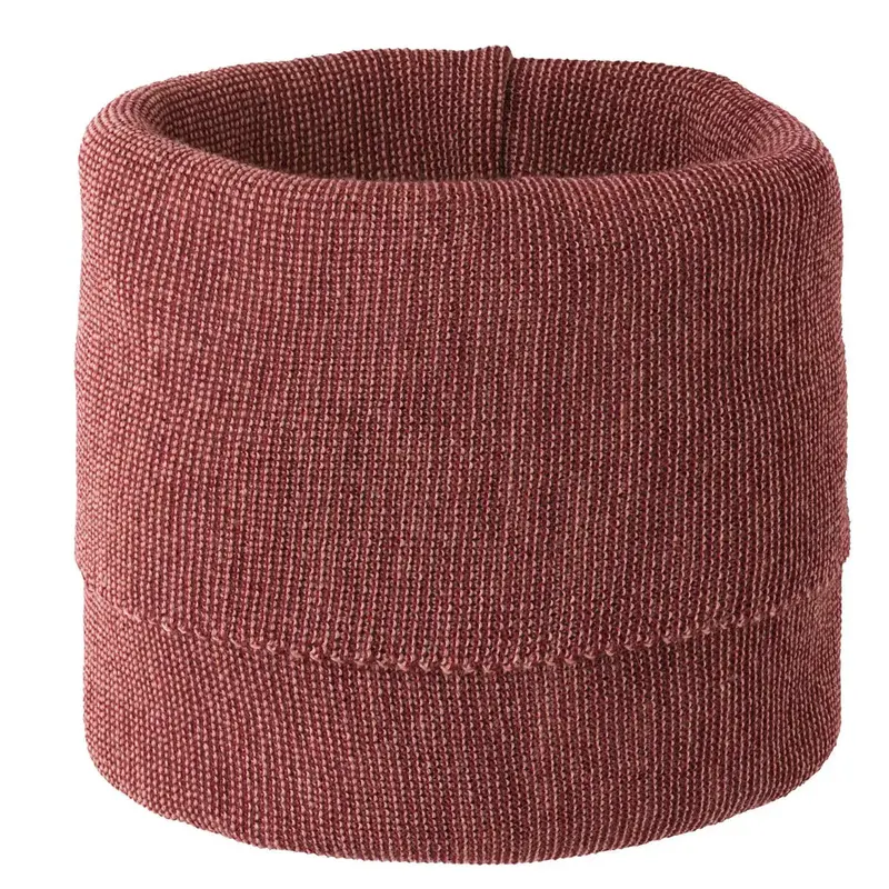Tour de cou en laine mérinos Disana - Cassis-soft pink