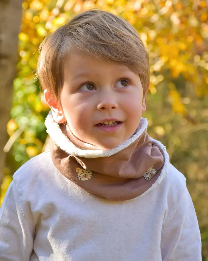 Tour de cou hiver bébé, enfant