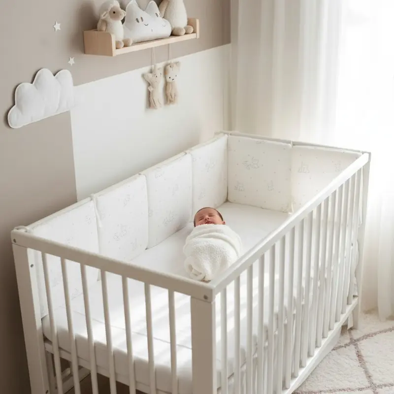 Tour de lit bébé | Cocon Protecteur-Éléphant