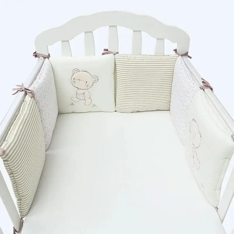 Tour de Lit Bébé Respirant – 6 Pièces 30 × 30 cm