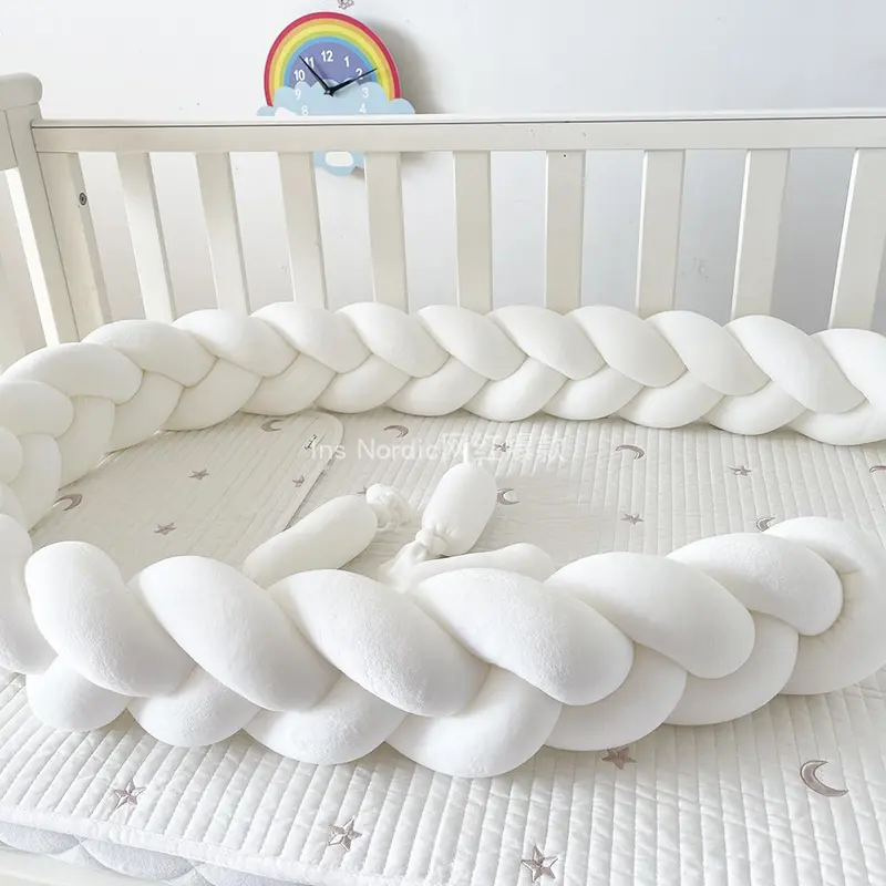 Tresse de Lit Blanche | Cocon Sécurisant