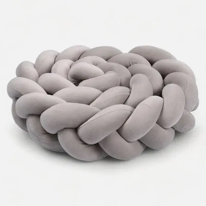 Tresse de Lit Grise