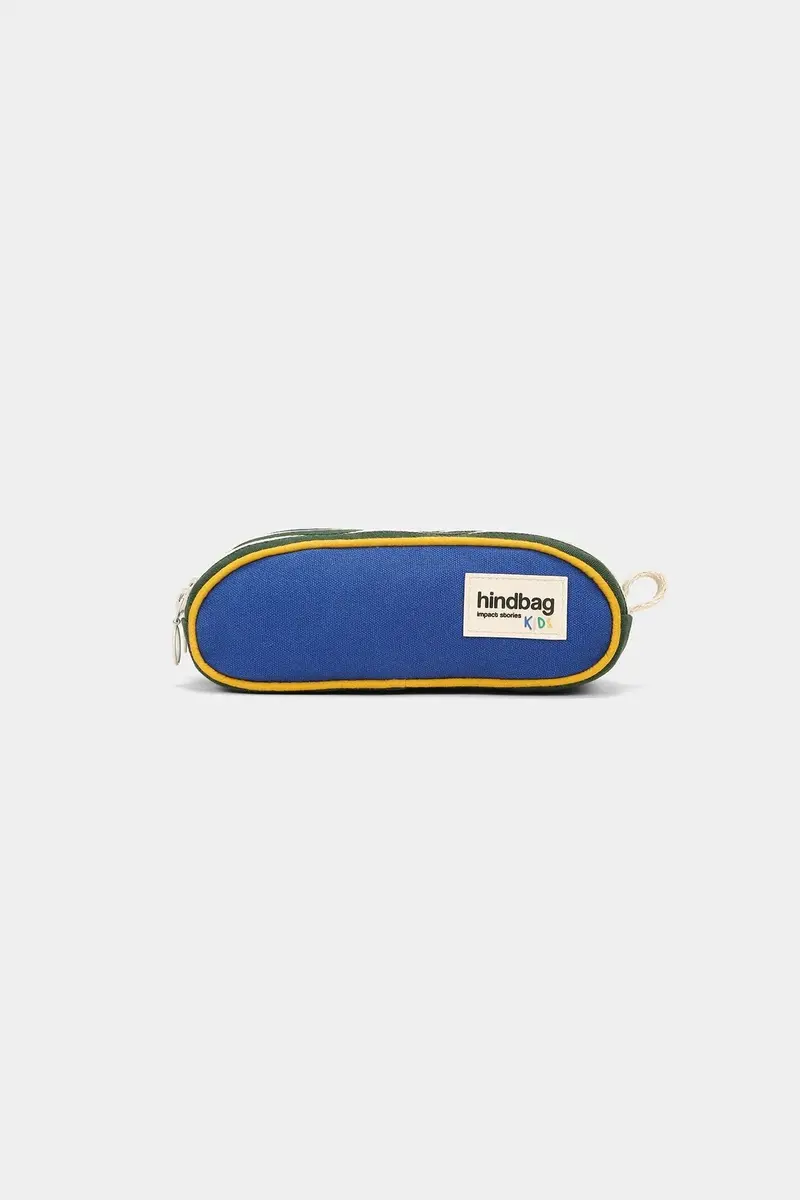 Trousse a stylos Malo Tricolore Bleu électrique - HINDBAG