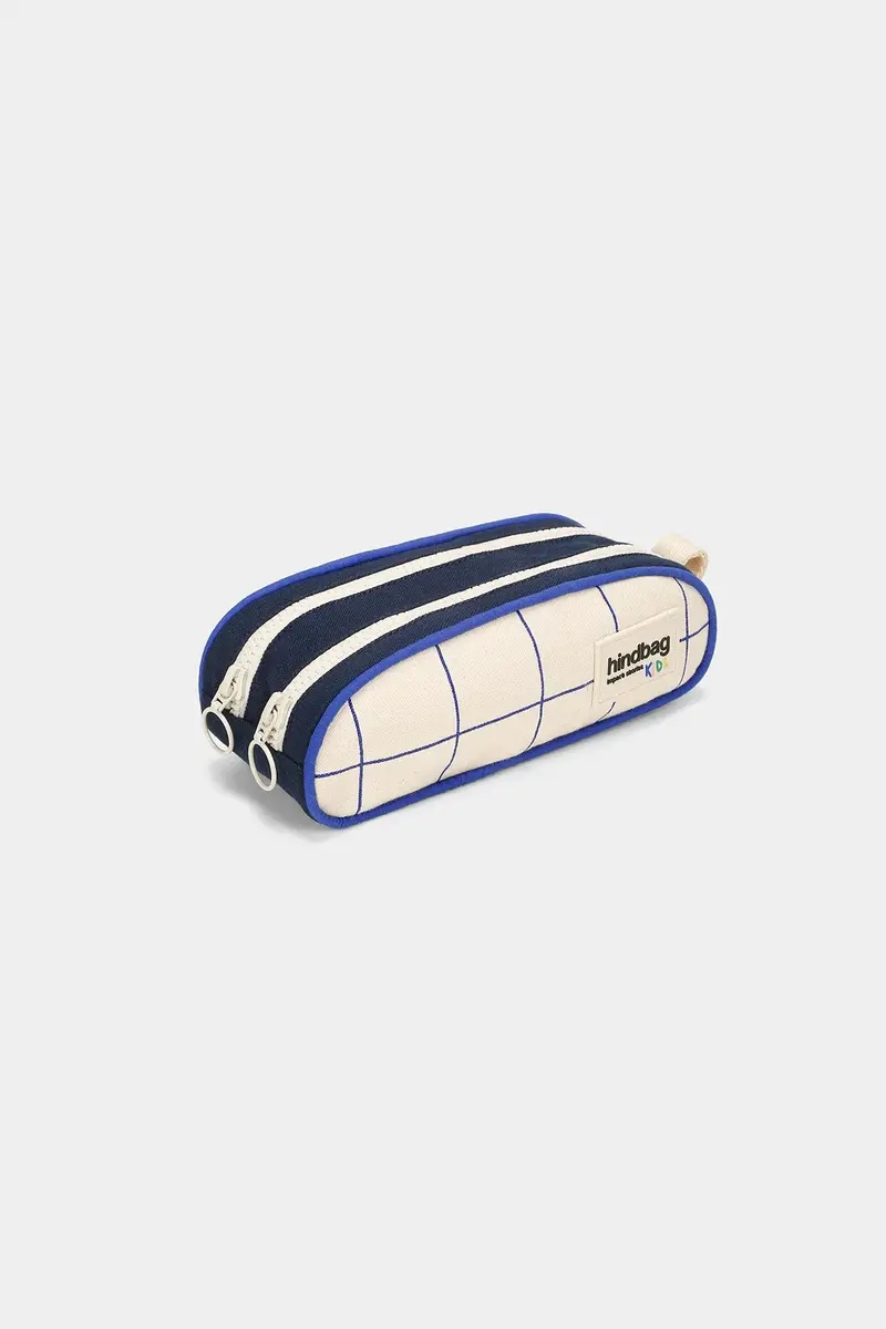 Trousse a stylos Malo Tricolore Carreaux - HINDBAG