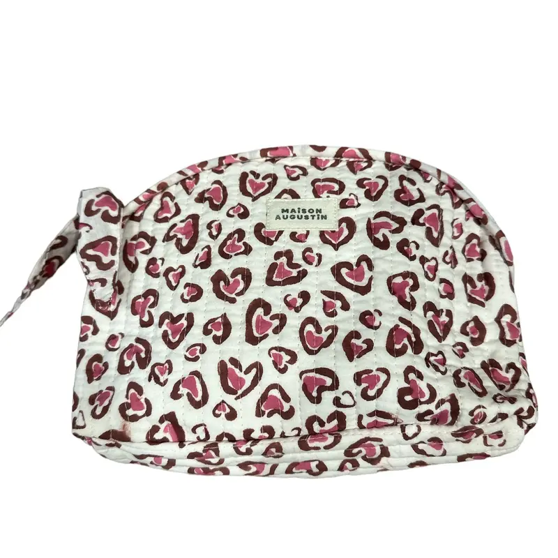 Trousse de toilette Léo cerise