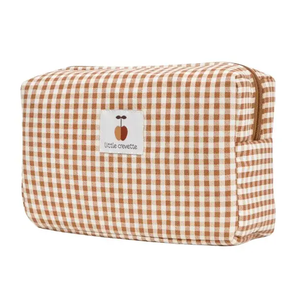 Trousse de toilette vichy Pom Pouce