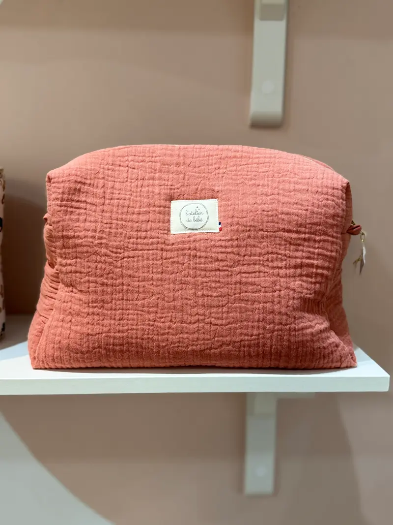 Trousse de toilette xl marsala