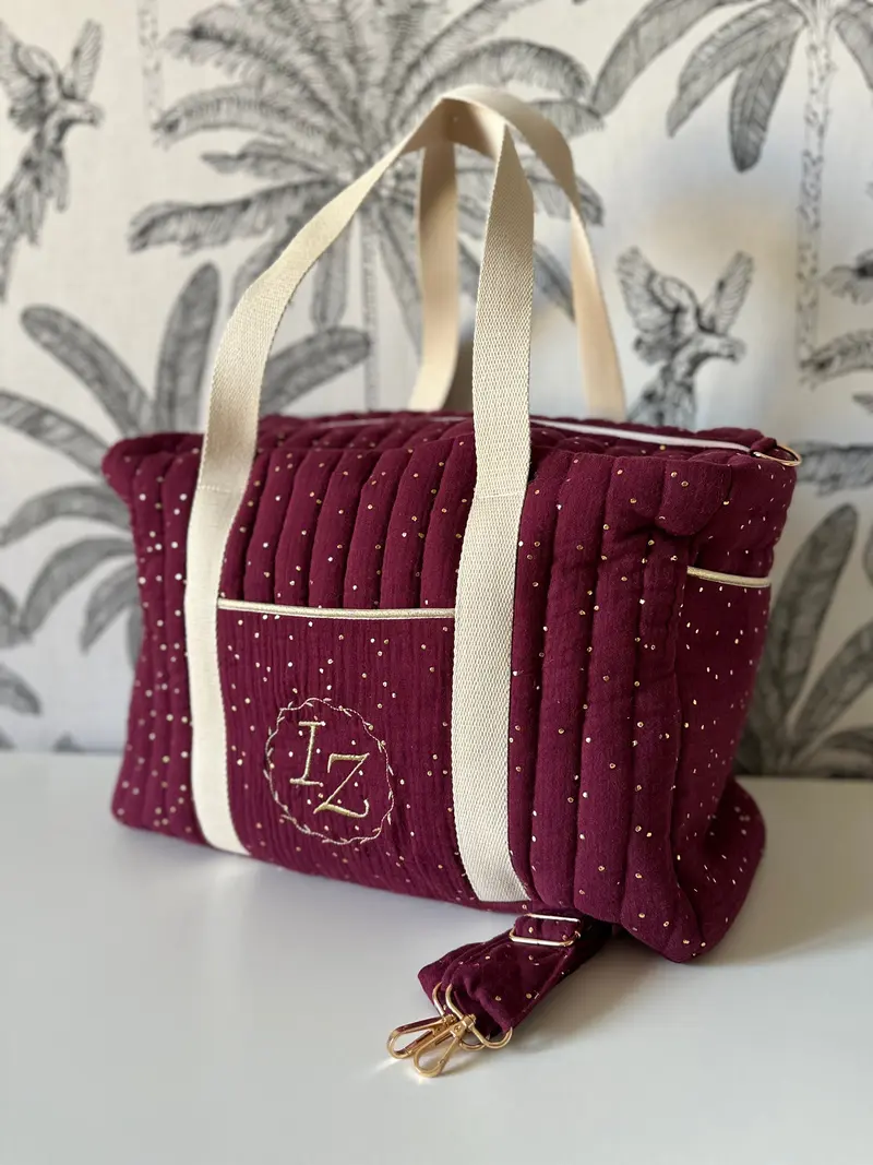 Trousseau naissance 5pieces -sac de maternité mini -les essentiels personnalisés