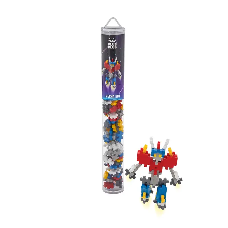 Tube Kit Mecha Bot - 100 pièces - Plus-Plus