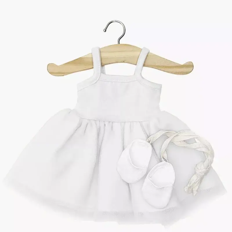 Tutu Rosella et ses chaussons de danse pour Poupée Gordis - Blanc - Minikane