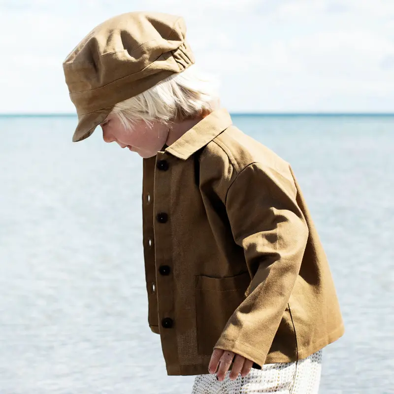 Twill Cotton Cap - Seagrass - 9-18M ONLY