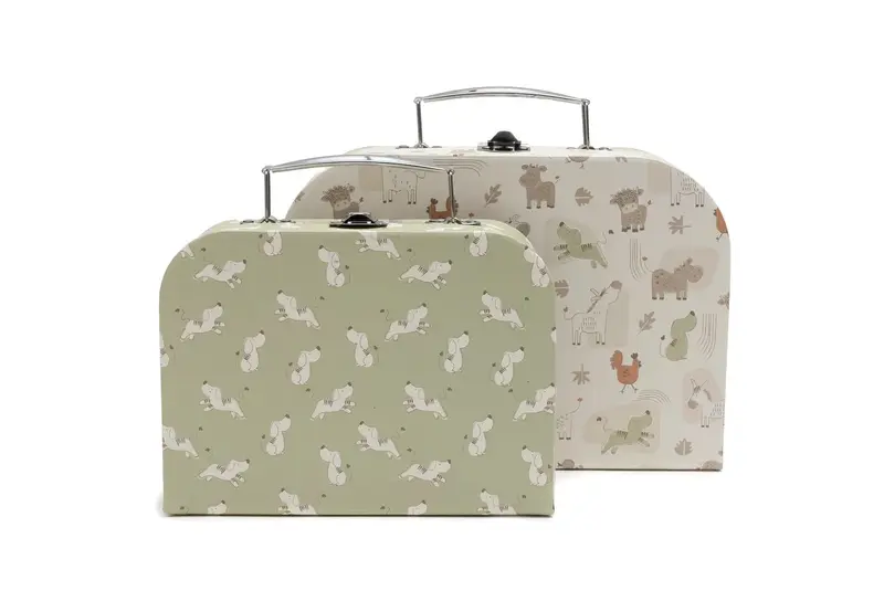 Valisette à jouets Barn Buddies – lot de 2 – Jollein