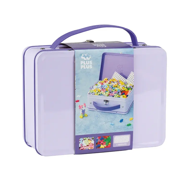 Valisette pastel/néon - 600 Pieces - Plus-Plus