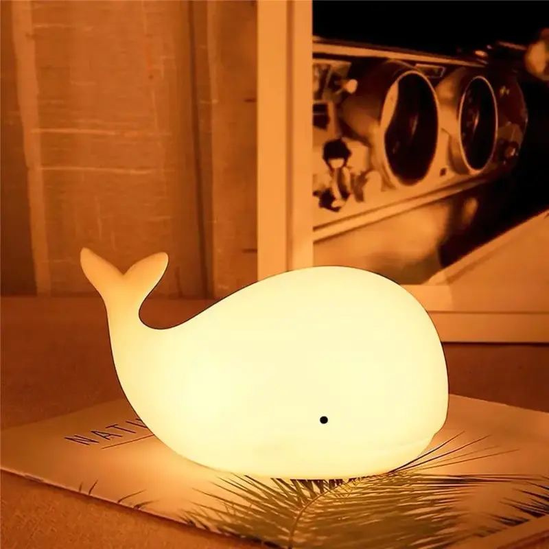 Veilleuse Bébé Baleine LED