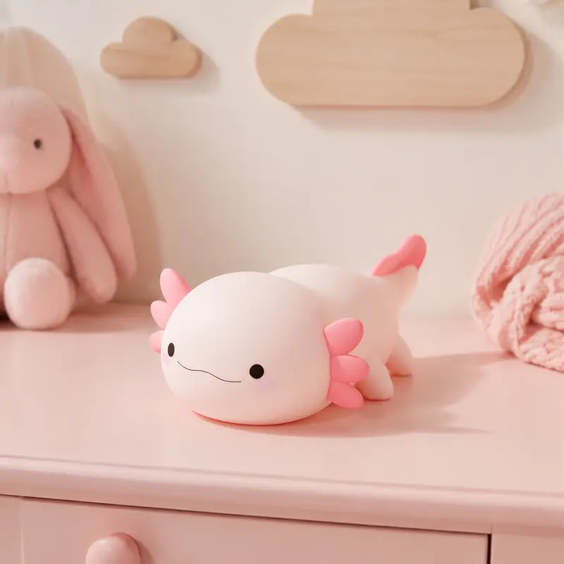 Veilleuse Bébé en Silicone Rechargeable