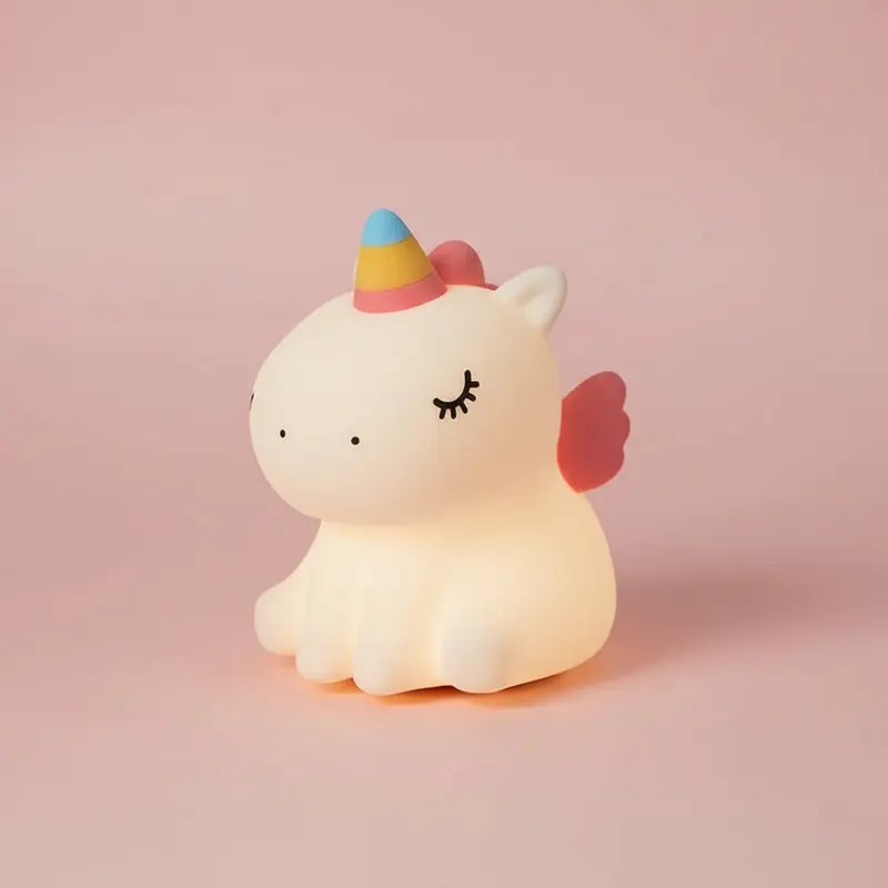 Veilleuse Bébé Fille Petite Licorne