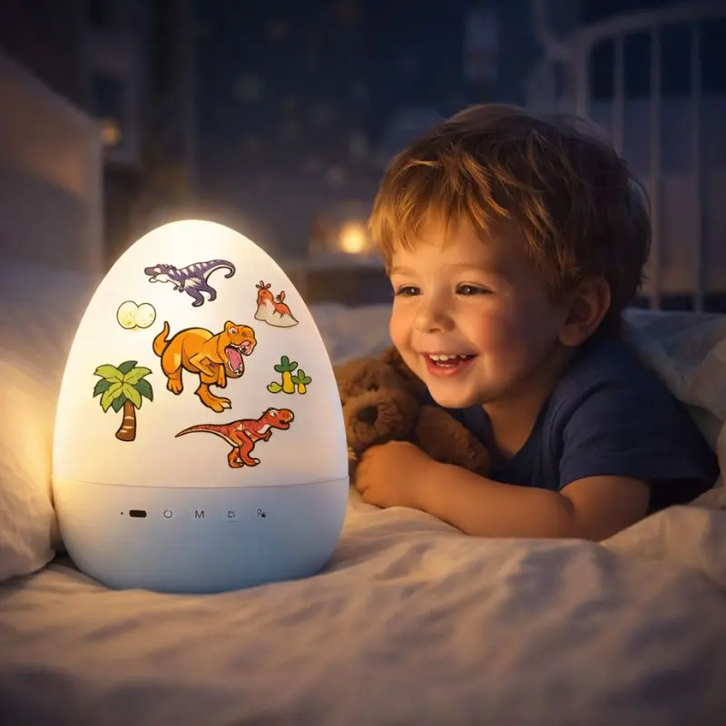 Veilleuse Dinosaure – Projecteur Plafond Féerique