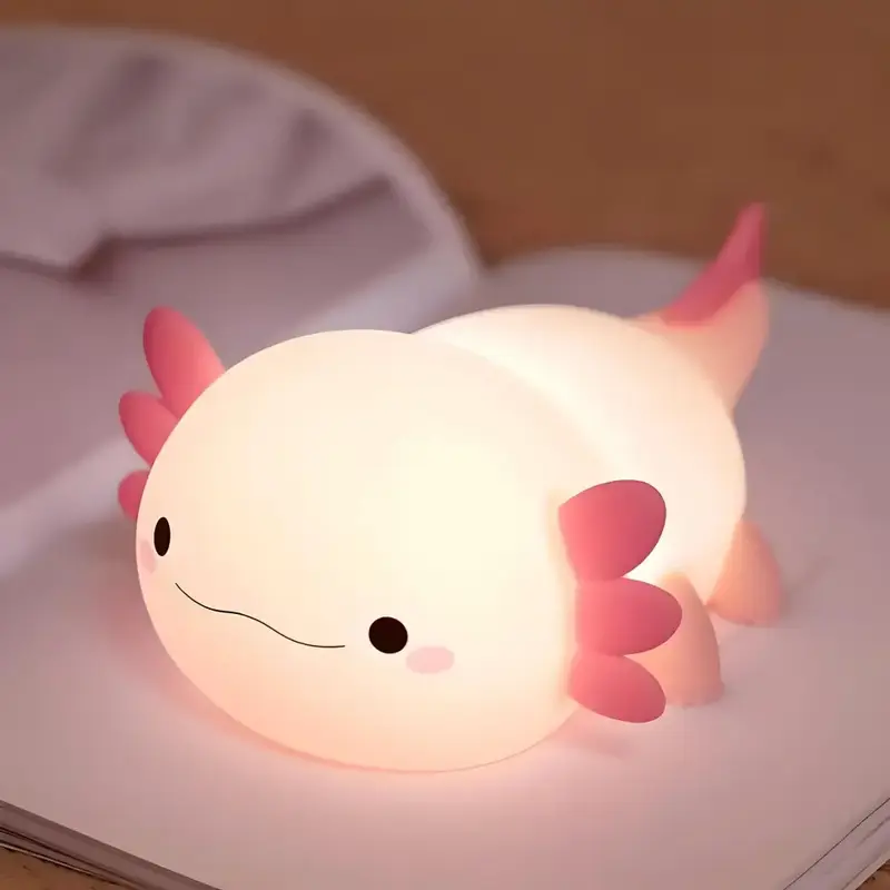 Veilleuse LED Bébé - Axolotl