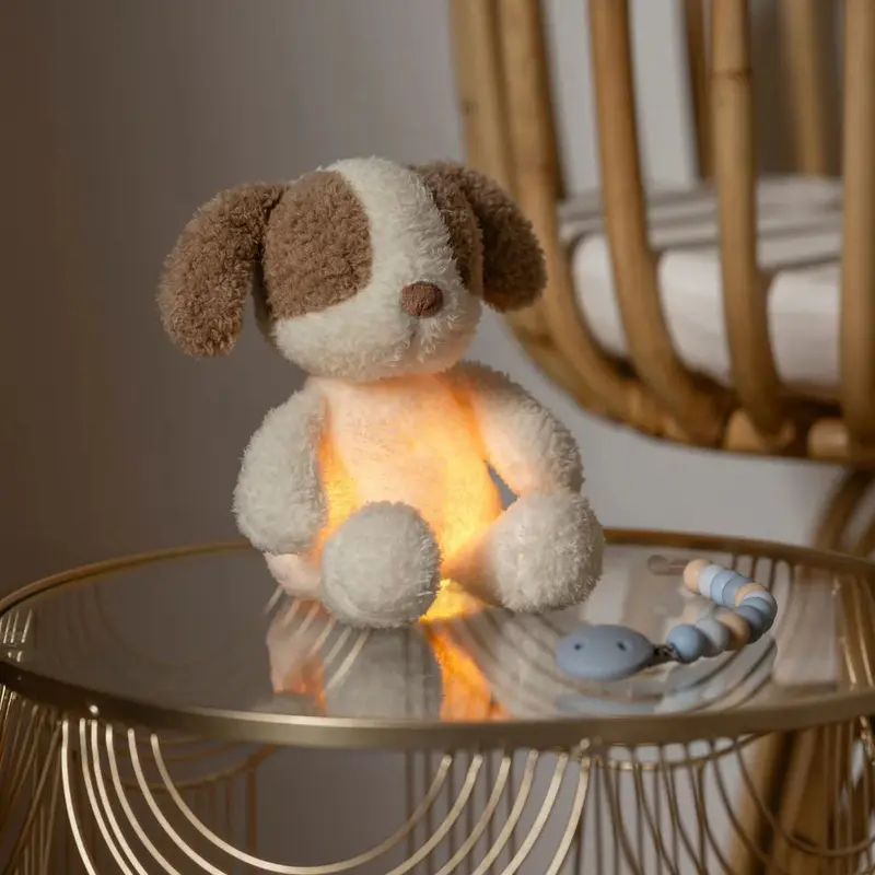 veilleuse peluche chien Teddy vanille 🐶