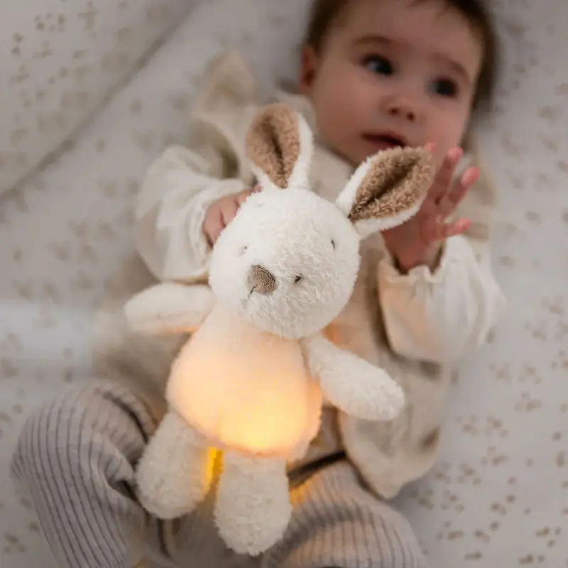 veilleuse peluche lapin Teddy beige đ°