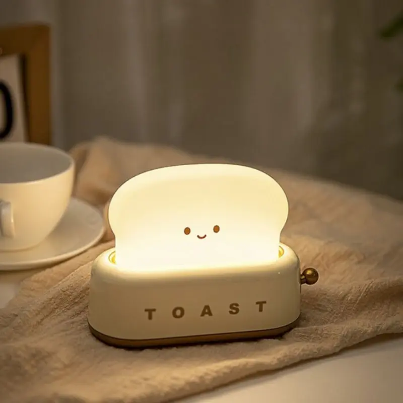 Veilleuse toaster jaune