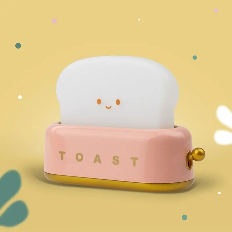 Veilleuse toaster rose - mary's