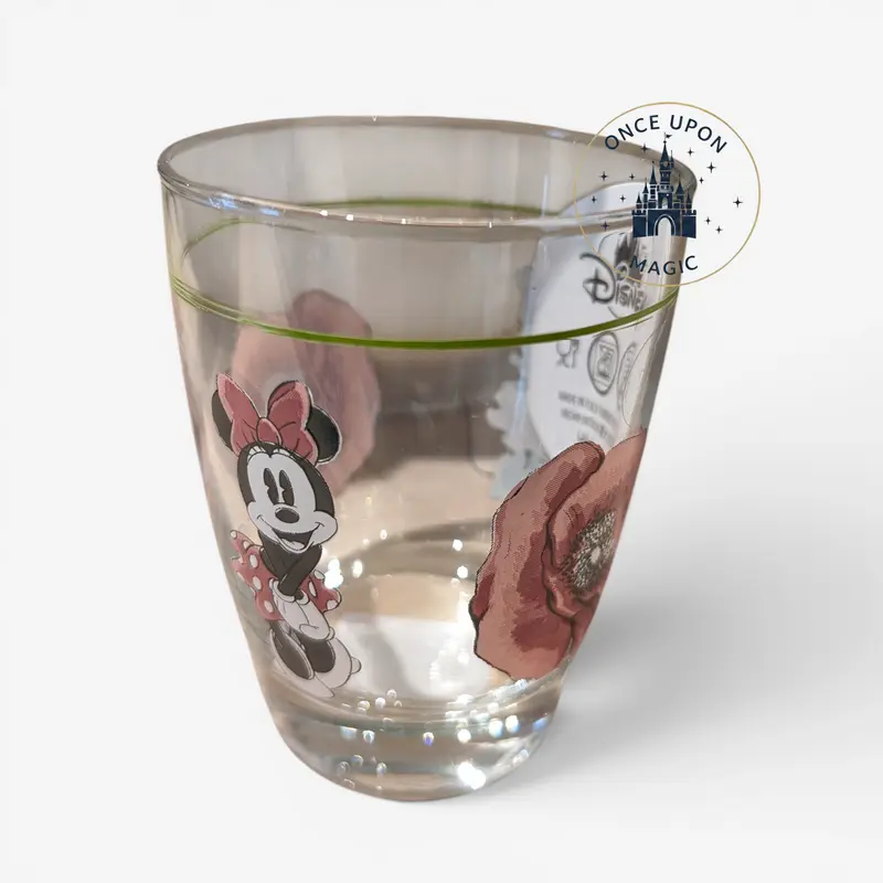 Verre à eau Minnie Mouse « Spring Flowers » – Disneyland Paris