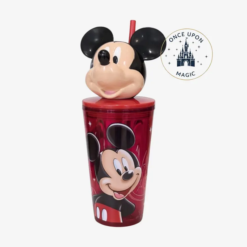 Verre à Paille Mickey Mouse – Disney | Exclusivité Disneyland Paris