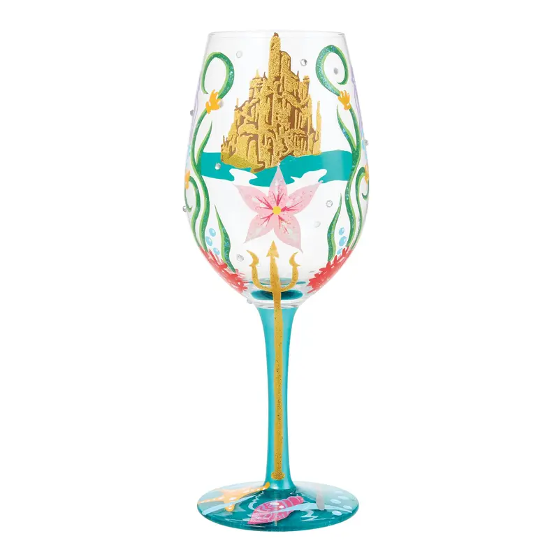 Verre à vin Ariel La Petite Sirène - Lolita Disney