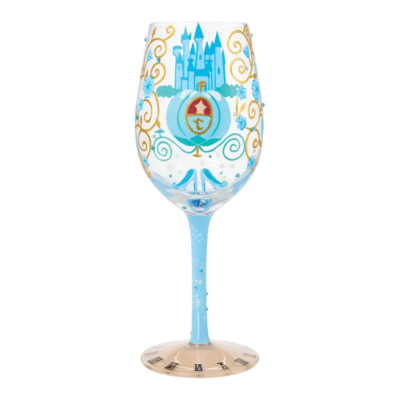 Verre à vin Cendrillon - Lolita Disney