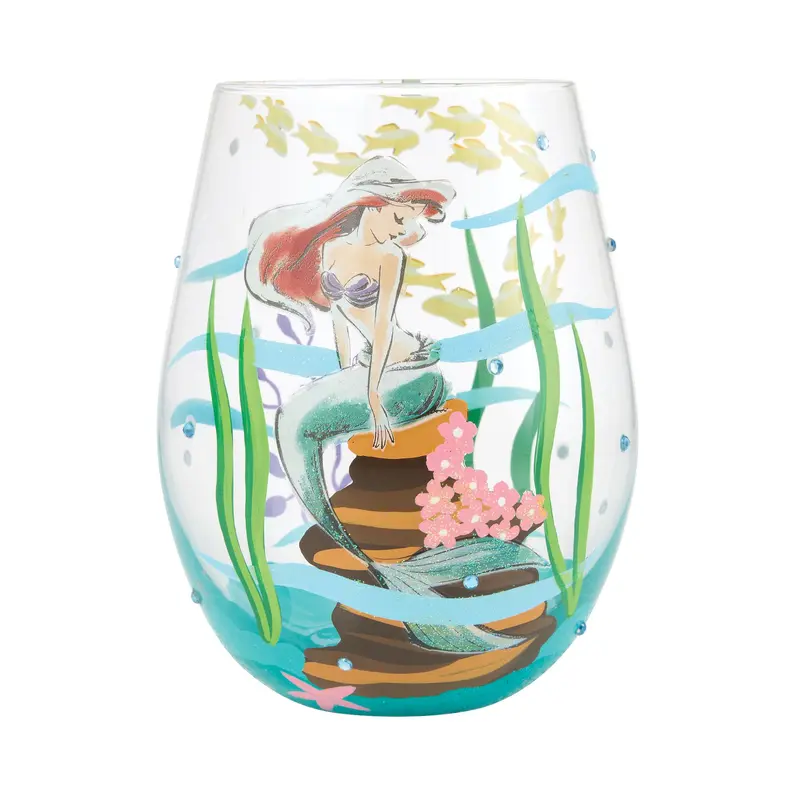 Verre Ariel La Petite Sirène - Lolita Disney