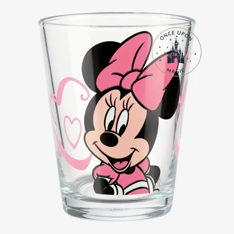 Verre Minnie Mouse Nœud Rose Enfant — Disneyland Paris