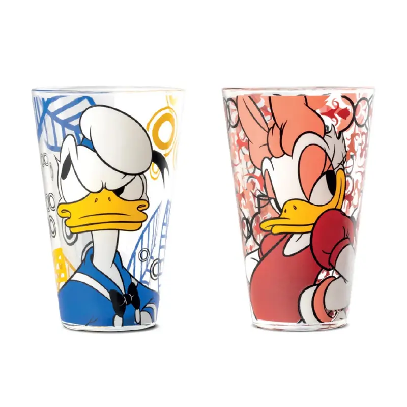 Verres Donald & Daisy Forever & Ever - Disney Home Egan