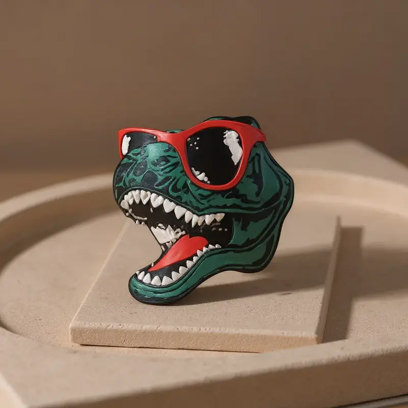 Veste à Capuche Zippée T-Rex Noire