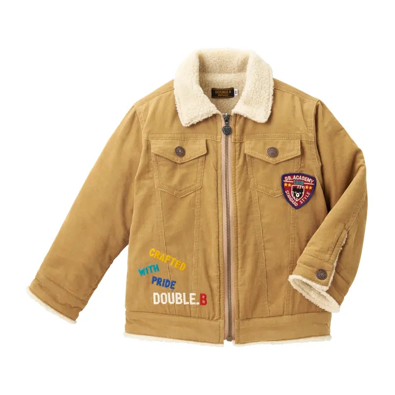 VESTE EN COTON PATCHS DOUBLE B