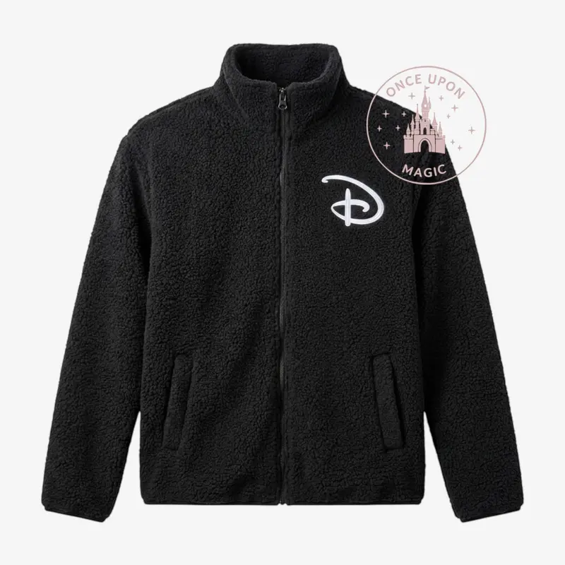 Veste Polaire Disneyland Paris – Logo Brodé