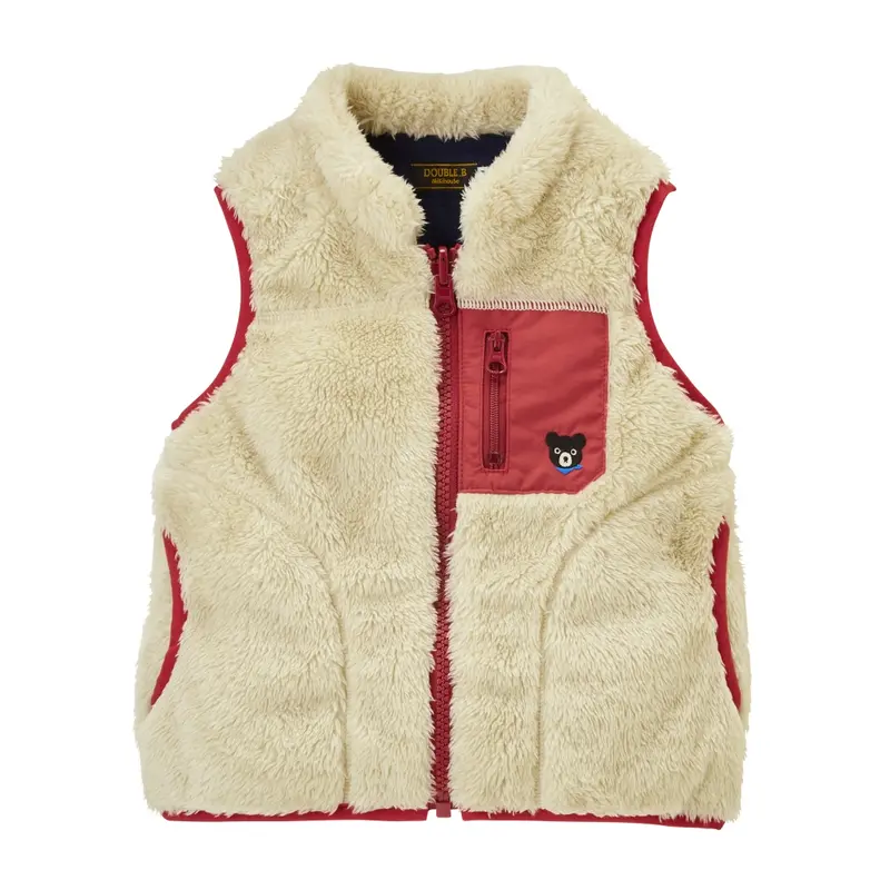 VESTE SANS MANCHES CRÈME DOUBLE B